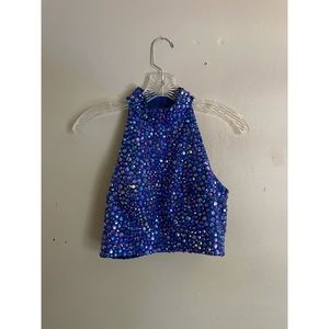 Two piece prom dress